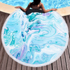 Customize Marble Light Weight Printed Larger Microfiber Beach Towel for Summer